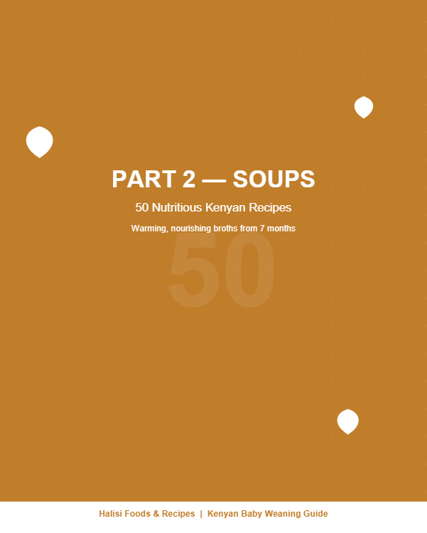 200 Kenyan Baby Weaning Recipes