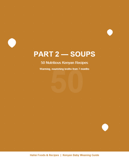 200 Kenyan Baby Weaning Recipes
