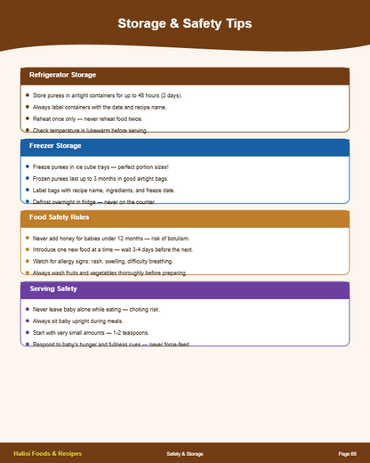 200 Kenyan Baby Weaning Recipes
