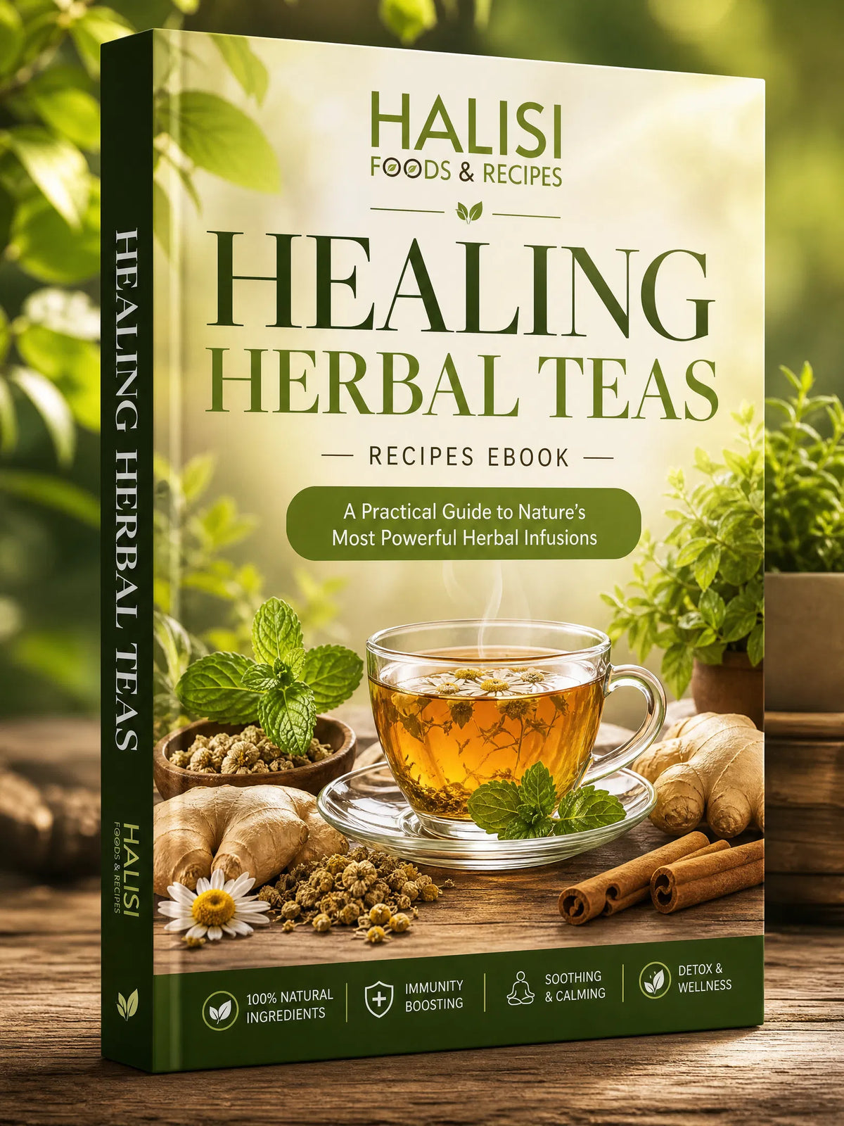 Healing Herbal Teas - Recipes eBook – Halisi Foods & Recipes